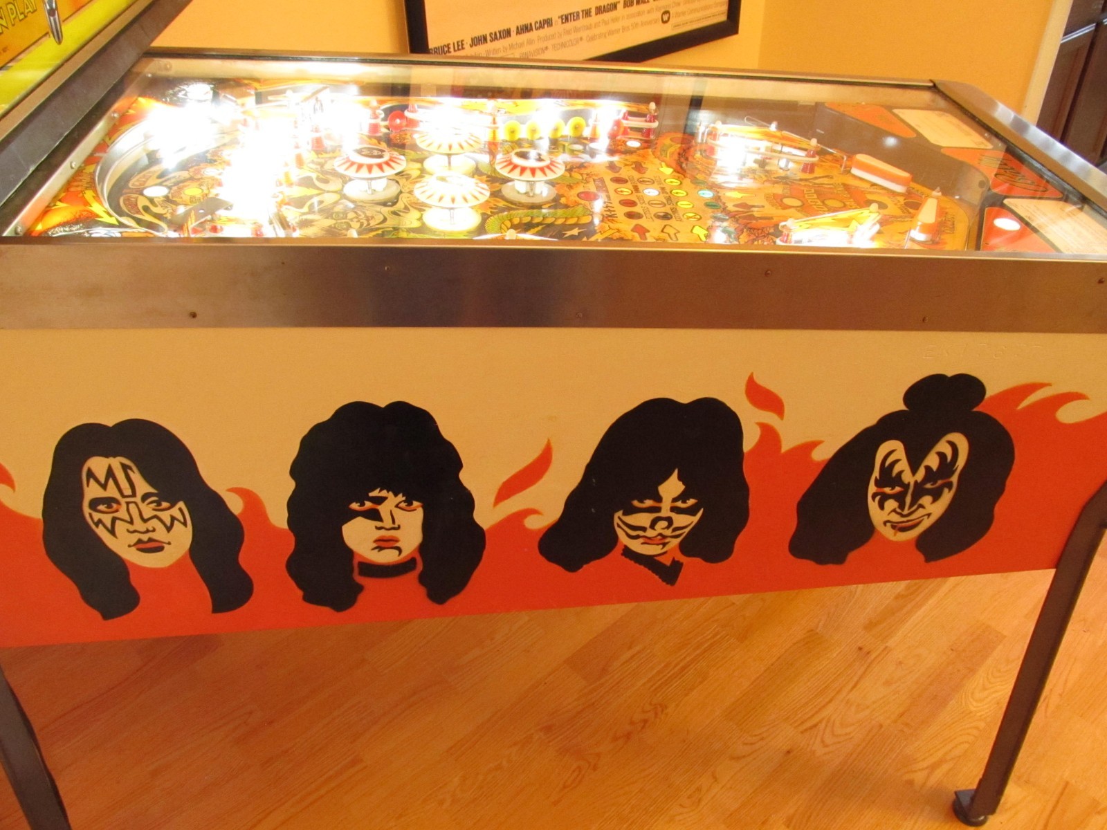 Bally 1978 "KISS" Original Classic Pinball Machine