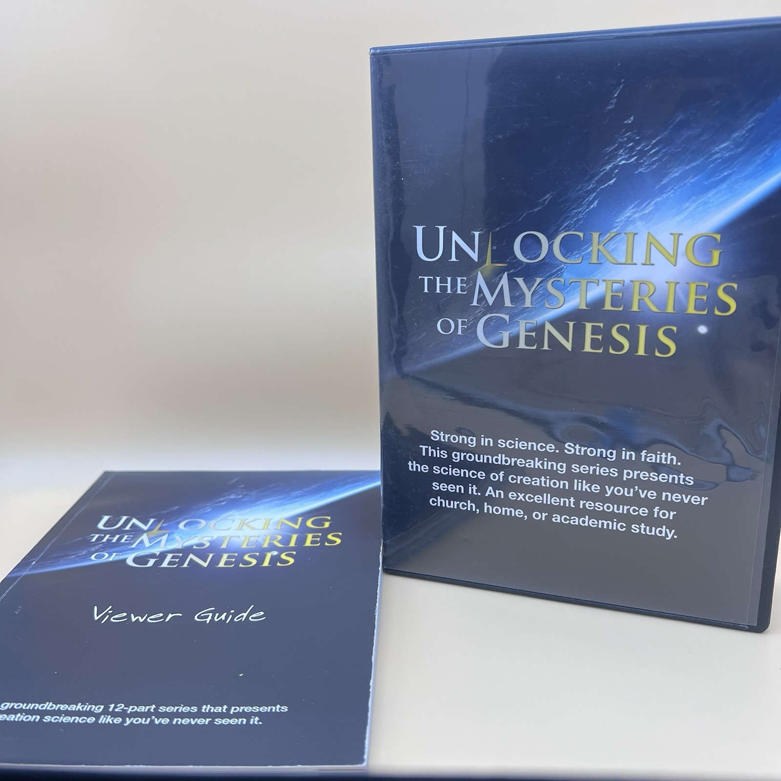 Unlocking the Mysteries of Genesis – Complete 12‑DVD Set + 112‑Page Viewer Guide