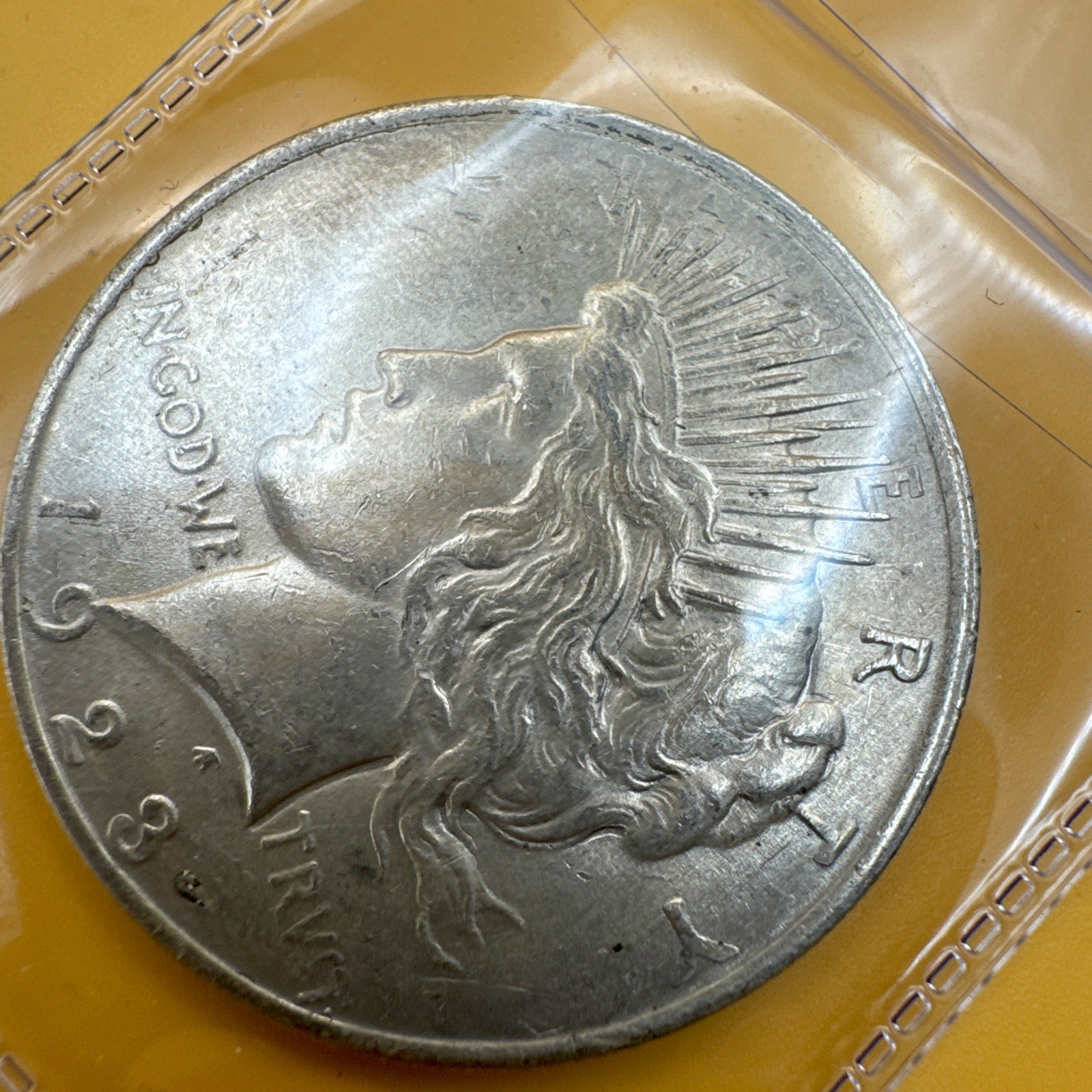 1923P Peace Silver Dollar