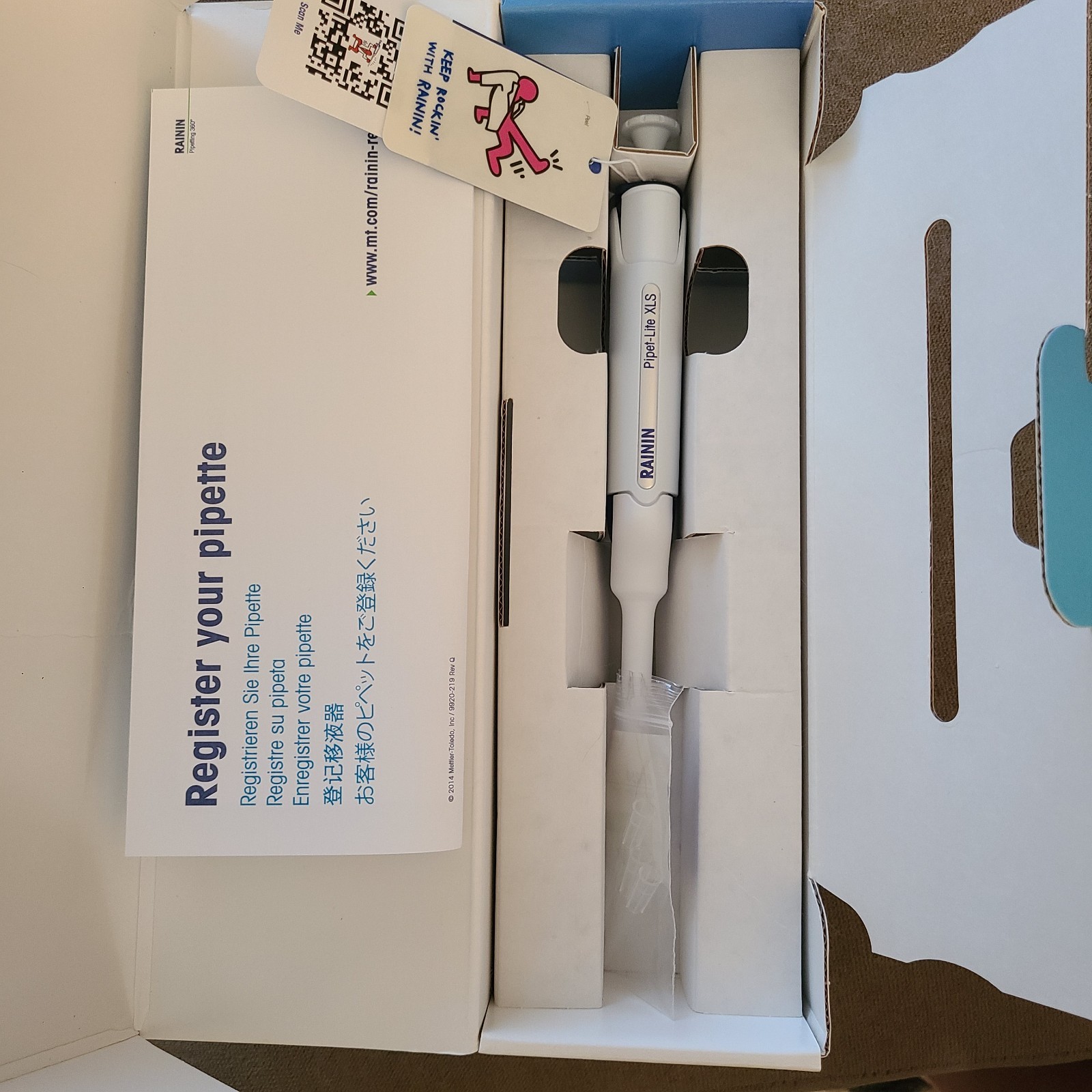 Raining Pipet-Lite XLS+ Brand NEW