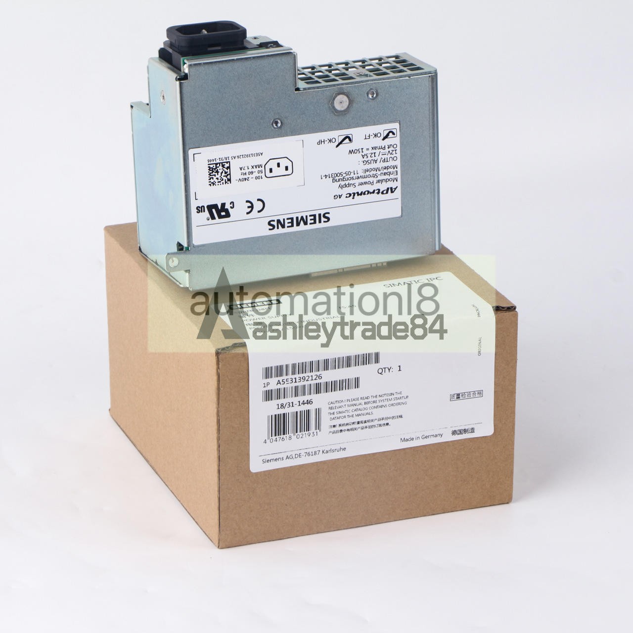 ONE Siemens A5E31392126 SIMATIC IPC Power supply