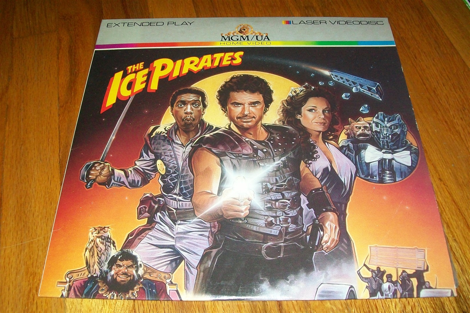 THE ICE PIRATES Laserdisc LD EXCELLENT CONDITION RARE GREAT FILM ROBERT URICH!