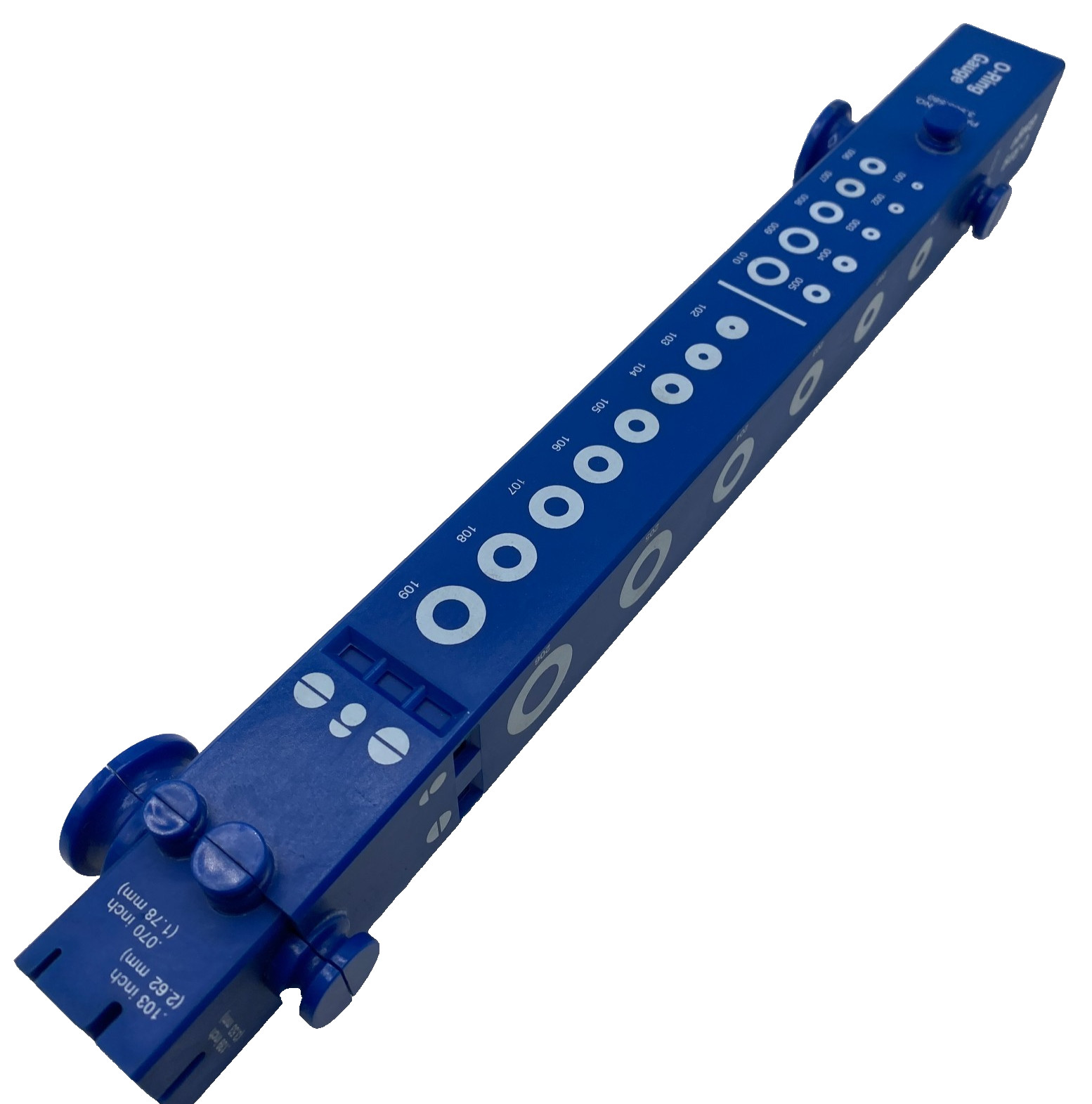 O-RING GAUGE PART NO. ORSG , AS-568 SERIES O-RING, PATENT NO, 3,965,580