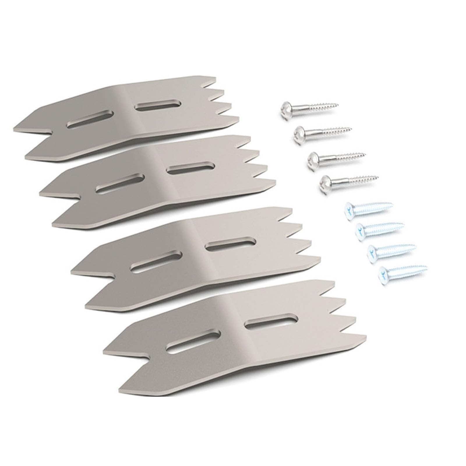4 PCS Woodworking Limit Clamp Set Aluminum Alloy Clamping Dogs for Slab