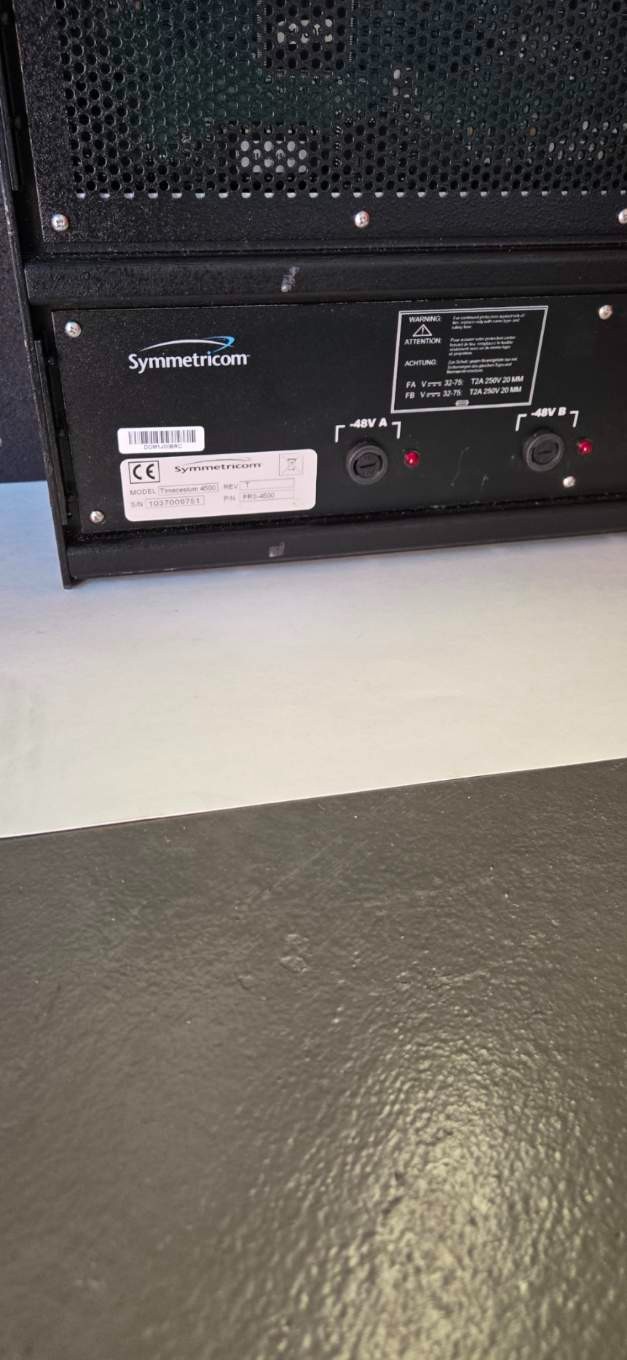 Symmetricom TimeCesium Time & Frequency PRS-4500, SN: 1037009751