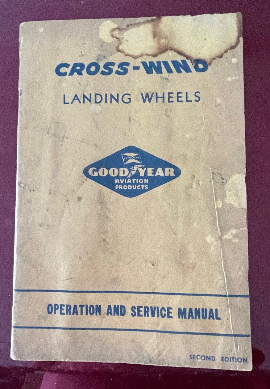 Goodyear Cross-Wind Landing Wheels Operation and Service Manual