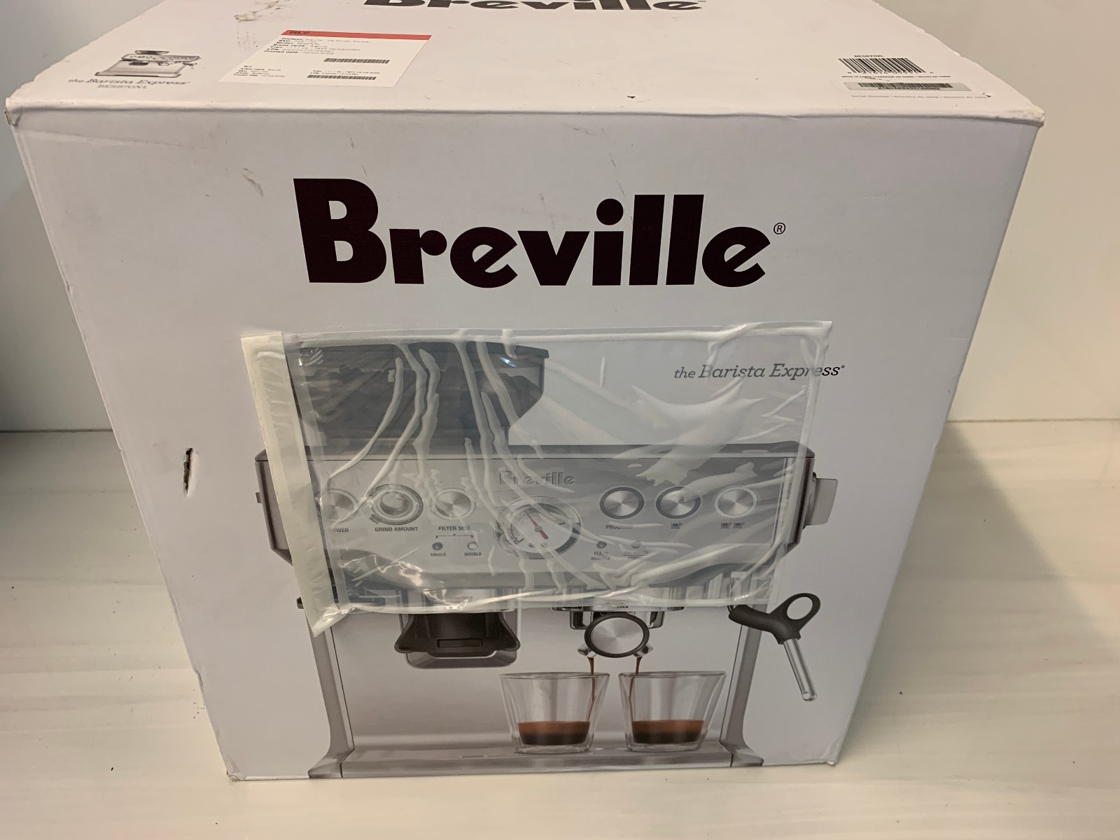 Breville Barista Express BES870XL Espresso Machine Brushed Stainless Steel