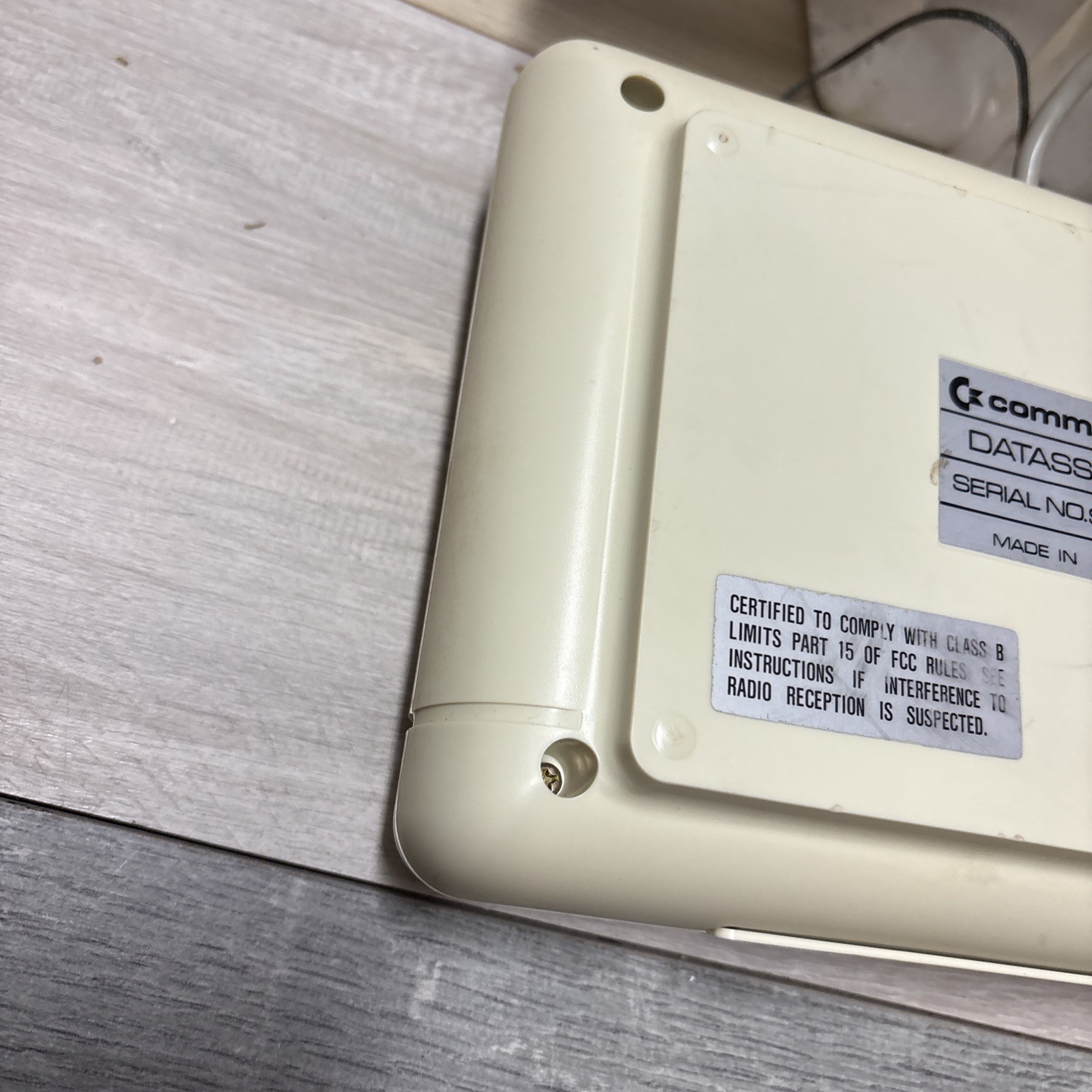 C2N Datasets Unit Model 1530 Commodore Computer With Box No Manuals UNTESTED