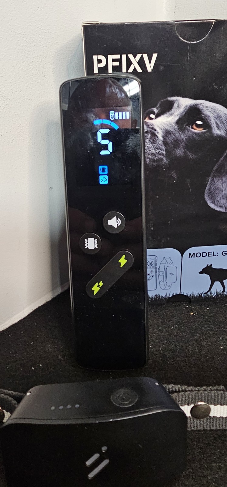 Dog Training Collar Shock Collar PPFIXV Model G-5 Open Box