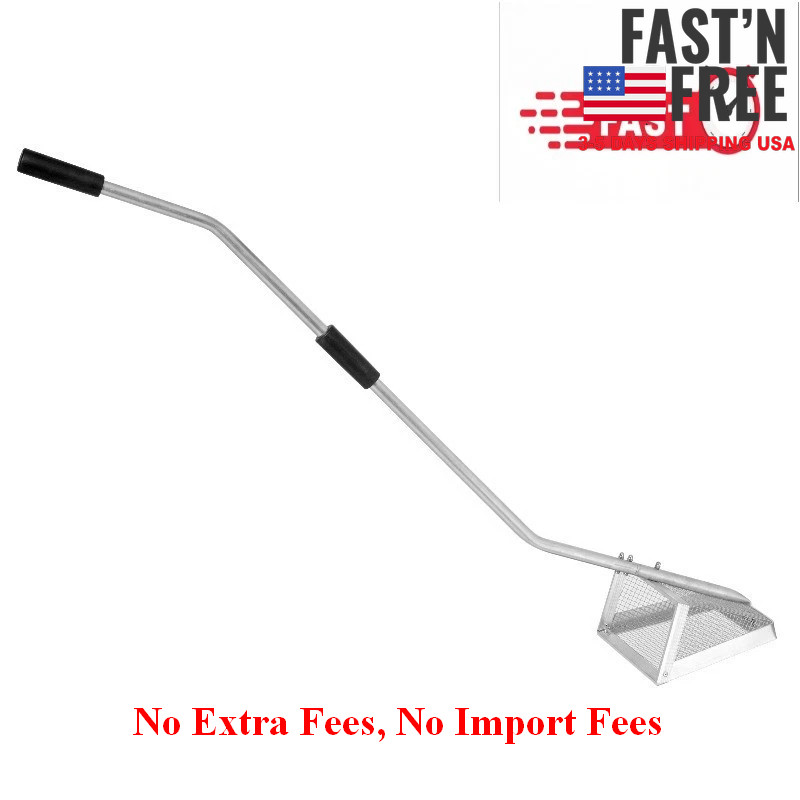 Tsunami Sand Flea Rake – Galvanized Steel Basket with Aluminum Handle