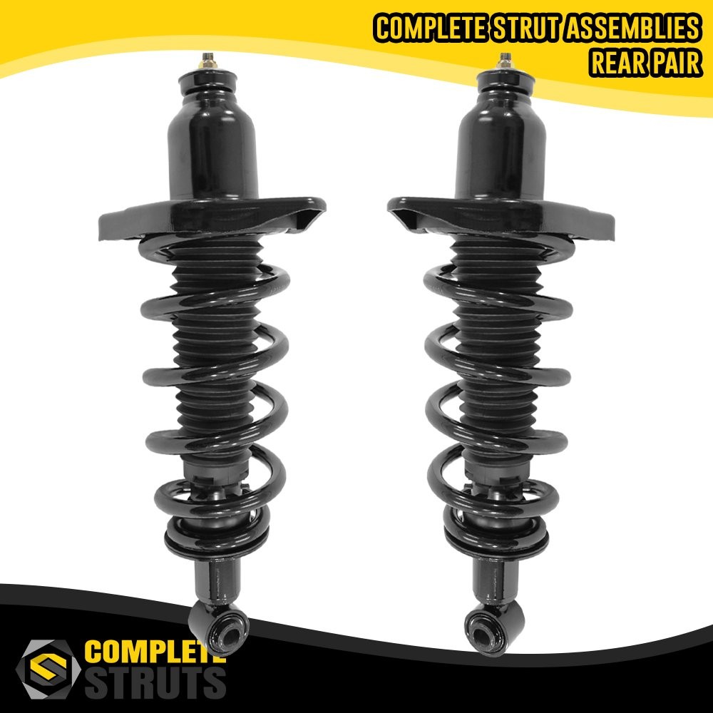 Rear Pair Complete Struts & Coil Spring Assemblies for 2014-2020 Acura MDX AWD