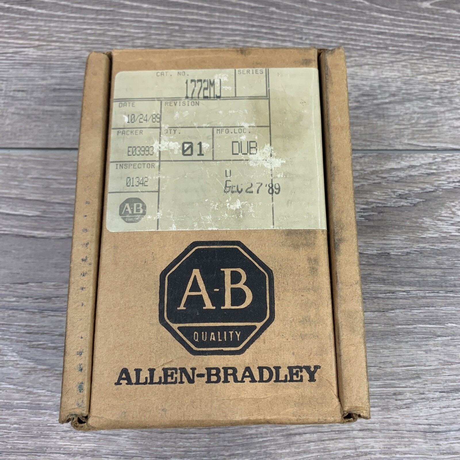 Allen Bradley 1772-MJ EEPROM Memory Module 1772MJ Oem Genuine