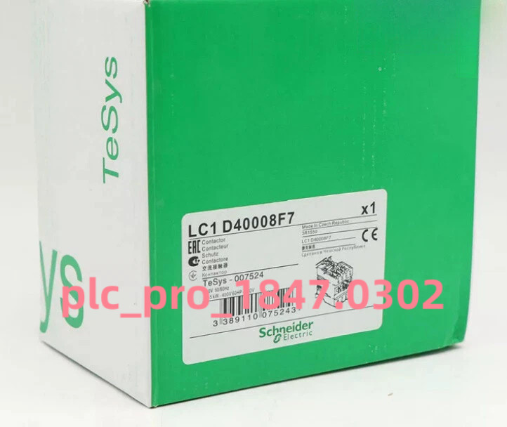 LC1D40008F7 1PCS Brand New Schneider LC1D40008F7 Contactor 110VAC Fast delivery