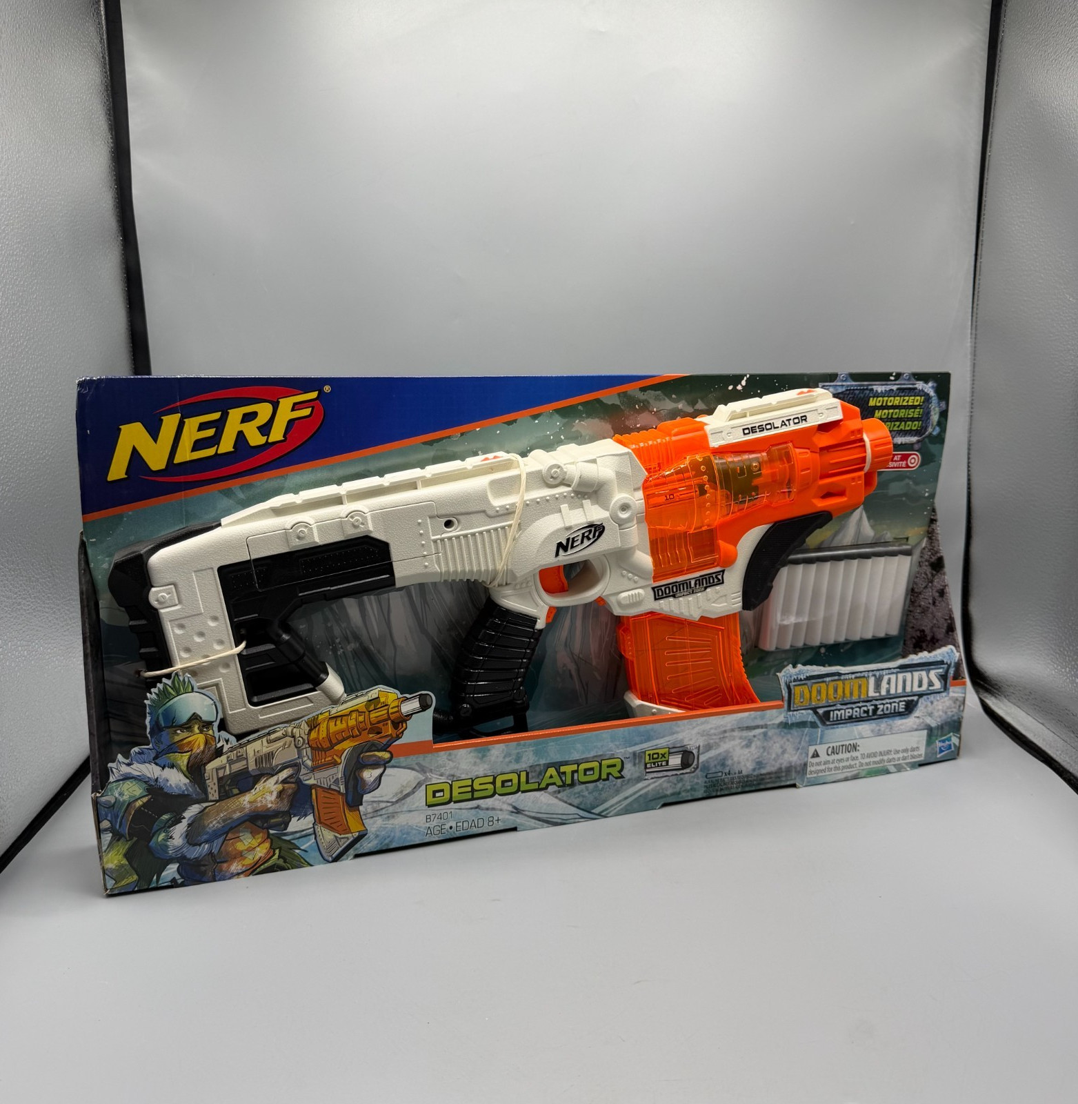 Nerf Doomlands Impact Zone Desolator Blaster New