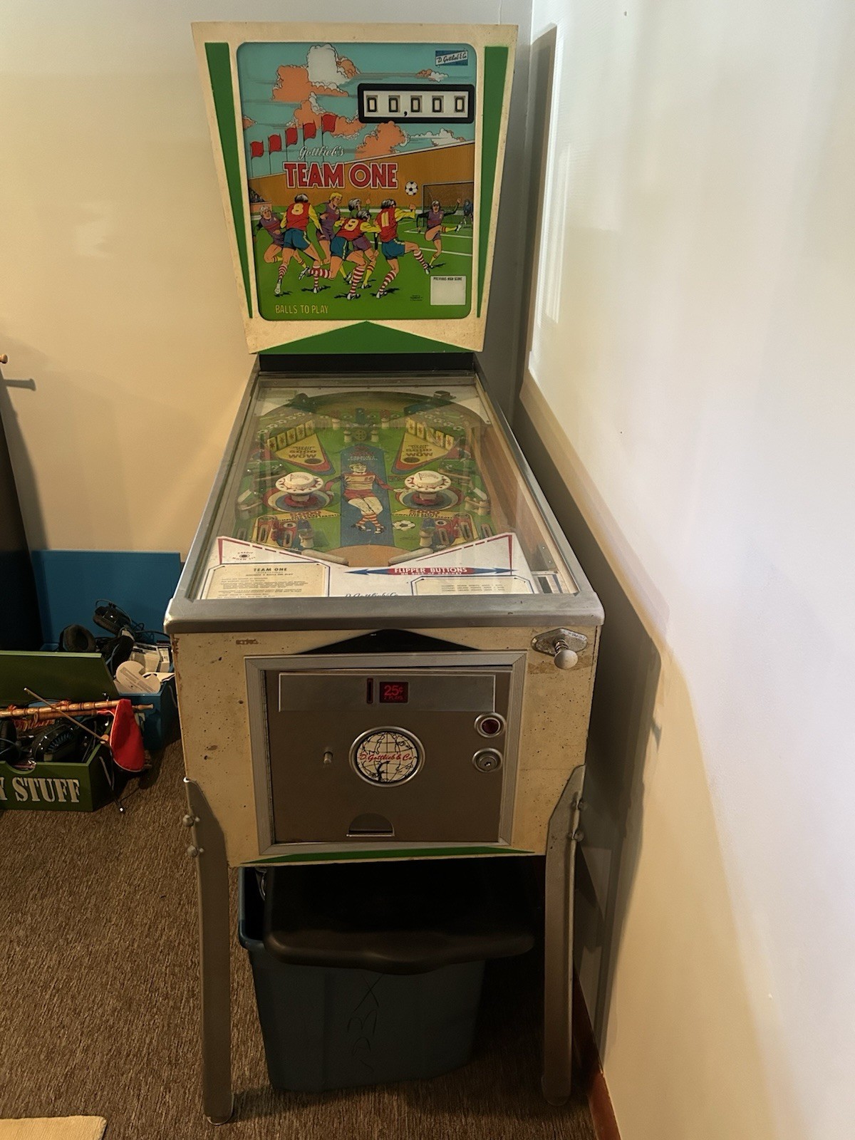 1977 Gottlieb "Team One" Vintage pinball machine Full Size