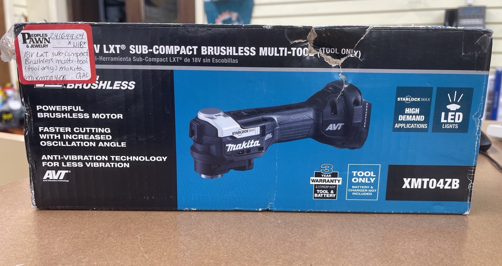 Makita XMT04ZB 18V Lithium-Ion Multi-Tool (Tool Only)