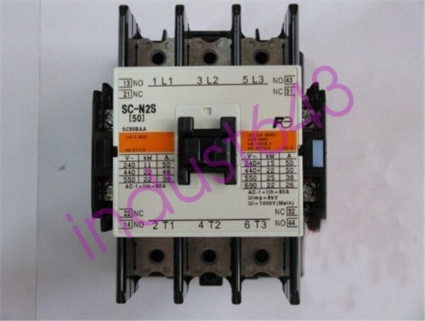New 1Pcs Fuji Magnetic Contactor SC-N2S 220Vac ti