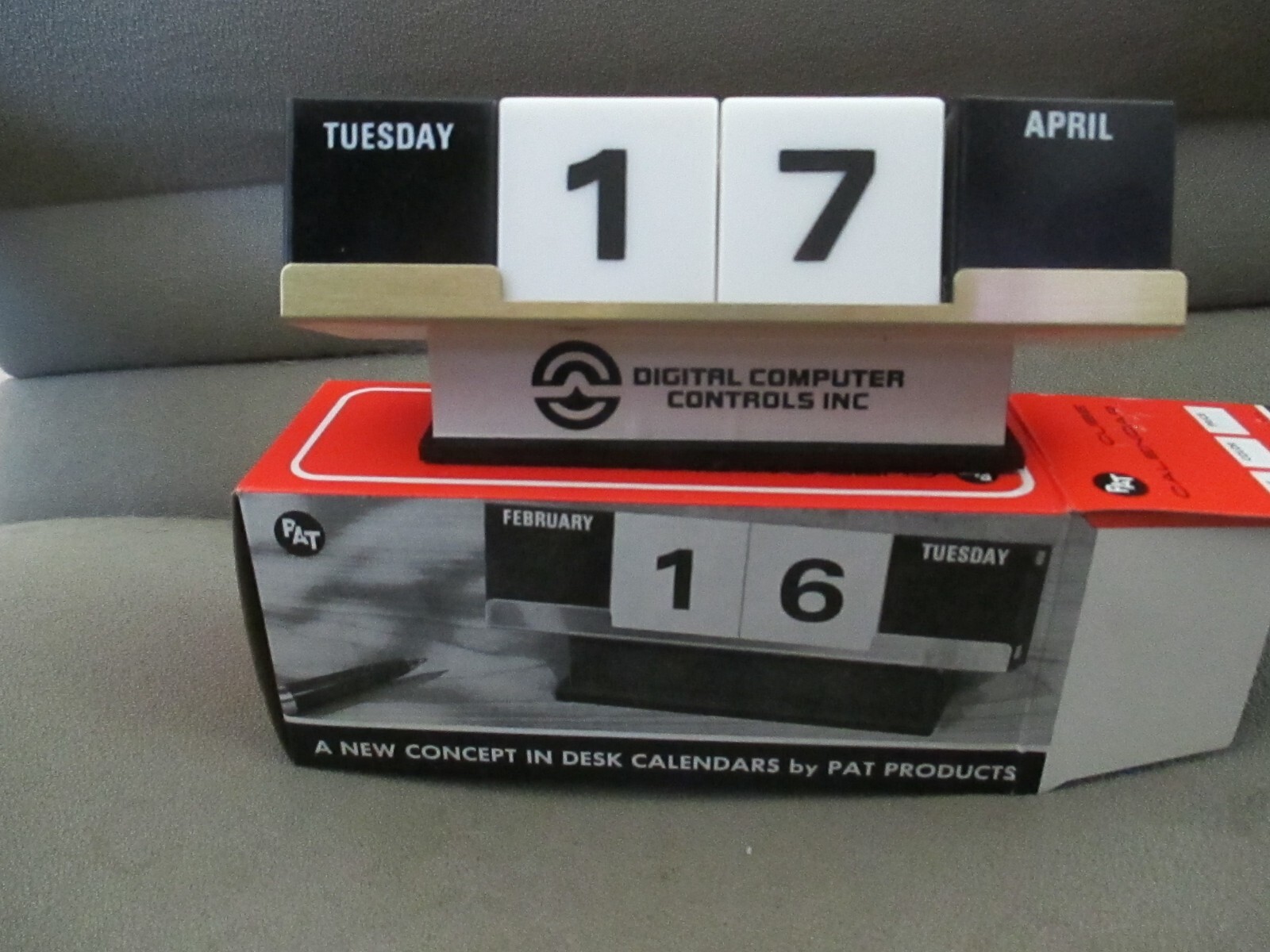DIGITAL COMPUTER CONTROLS INC Cube Calendar PAT Ketcham McDougall MCM NOS 1970'S
