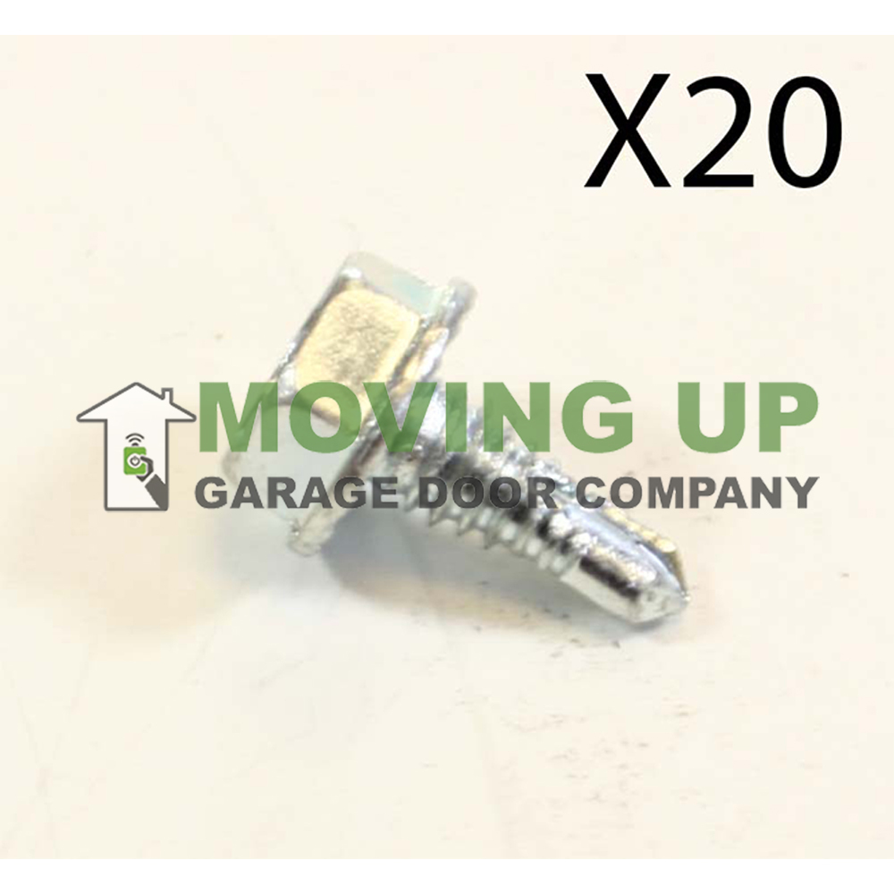 Garage Door Hardware Screws Self Drill Tap Tek 1/4-20 X 5/8" Lot of 20
