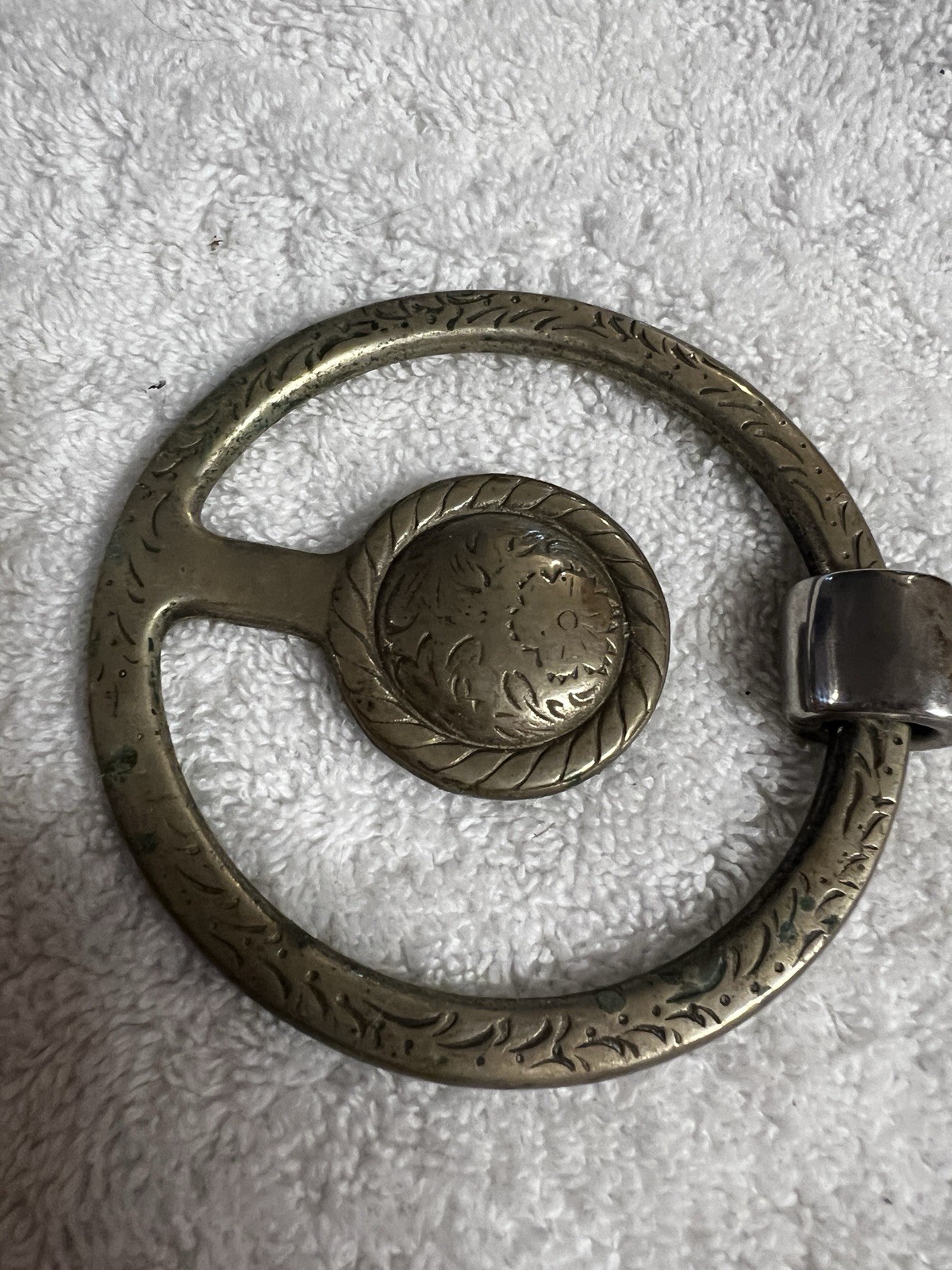 5” WESTERN SHOW BIT SNAFFLE W/MOUNTED CONCHOS