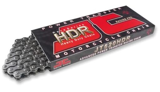 Chain C420HDR140SL (420 Series) 140 Link Heavy Duty Non 140-Links Black Steel