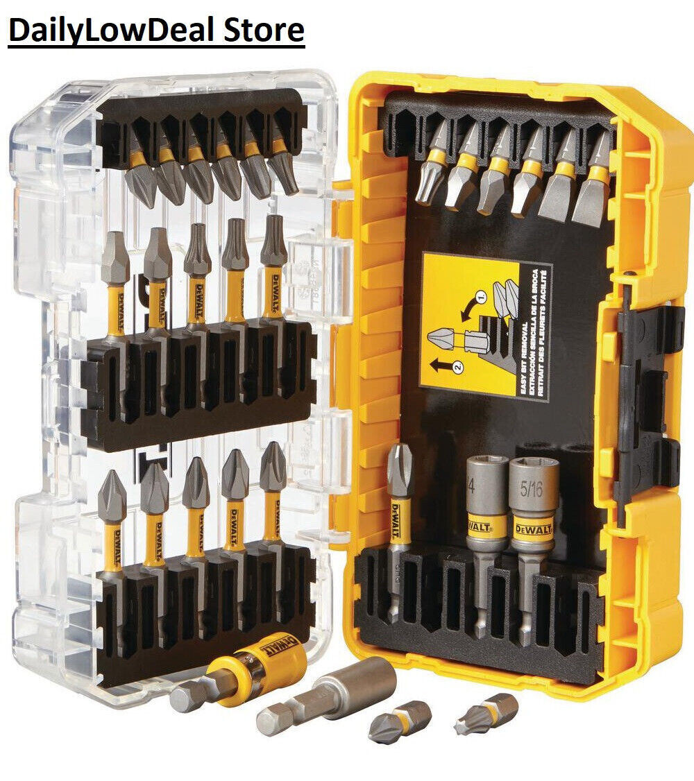 DeWalt DWAMF30 MAXFIT Impact Driver/Drill Screwdriving 30-Piece Set with Sleeve