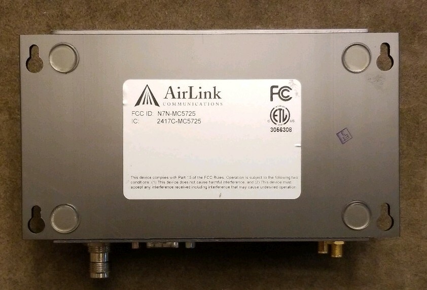 Aleos AirLink PinPoint X V4321-V Sierra Wireless Modem