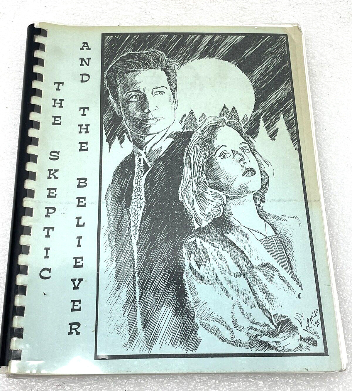 X-FILES FANZINE THE SKEPTIC AND THE BELIEVER BY CRITERION PRESS KATHRYN AGEL