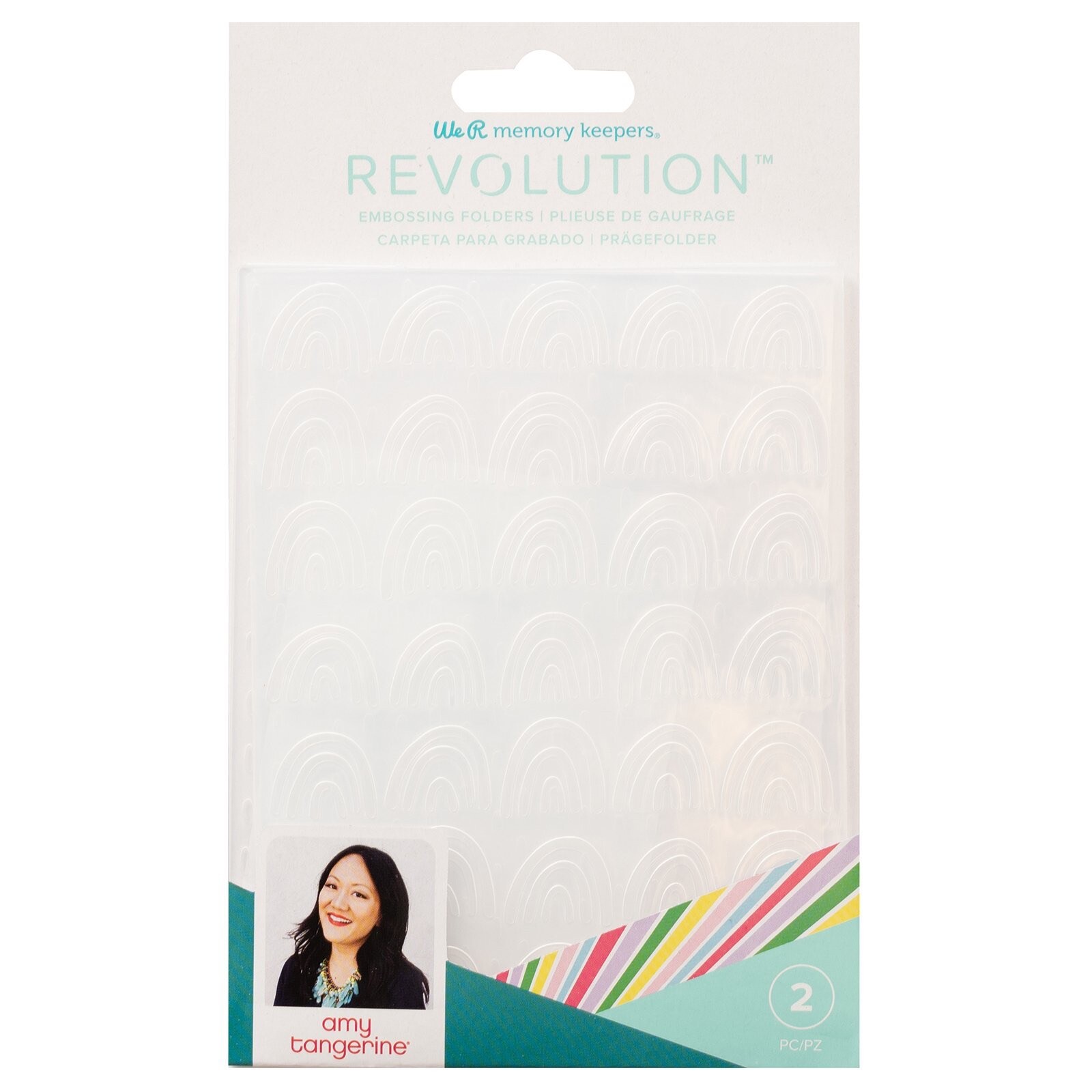 American Crafts, We R Memory RevEmbossing Folders ( 3 Pack )