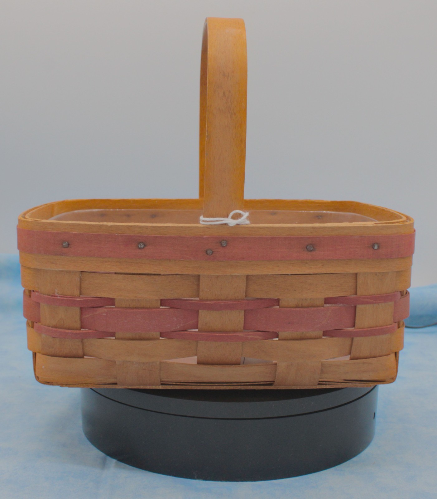 Longaberger 1994 Mother’s Day Basket w/ Protector & Inserts – 9x7x8