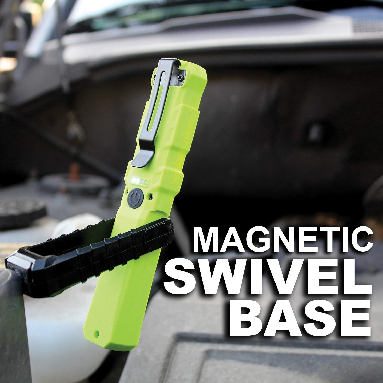 Lightncarry Lncmini "mantis" Rechargeable Cob Led Work Light For Mechanics Hvac