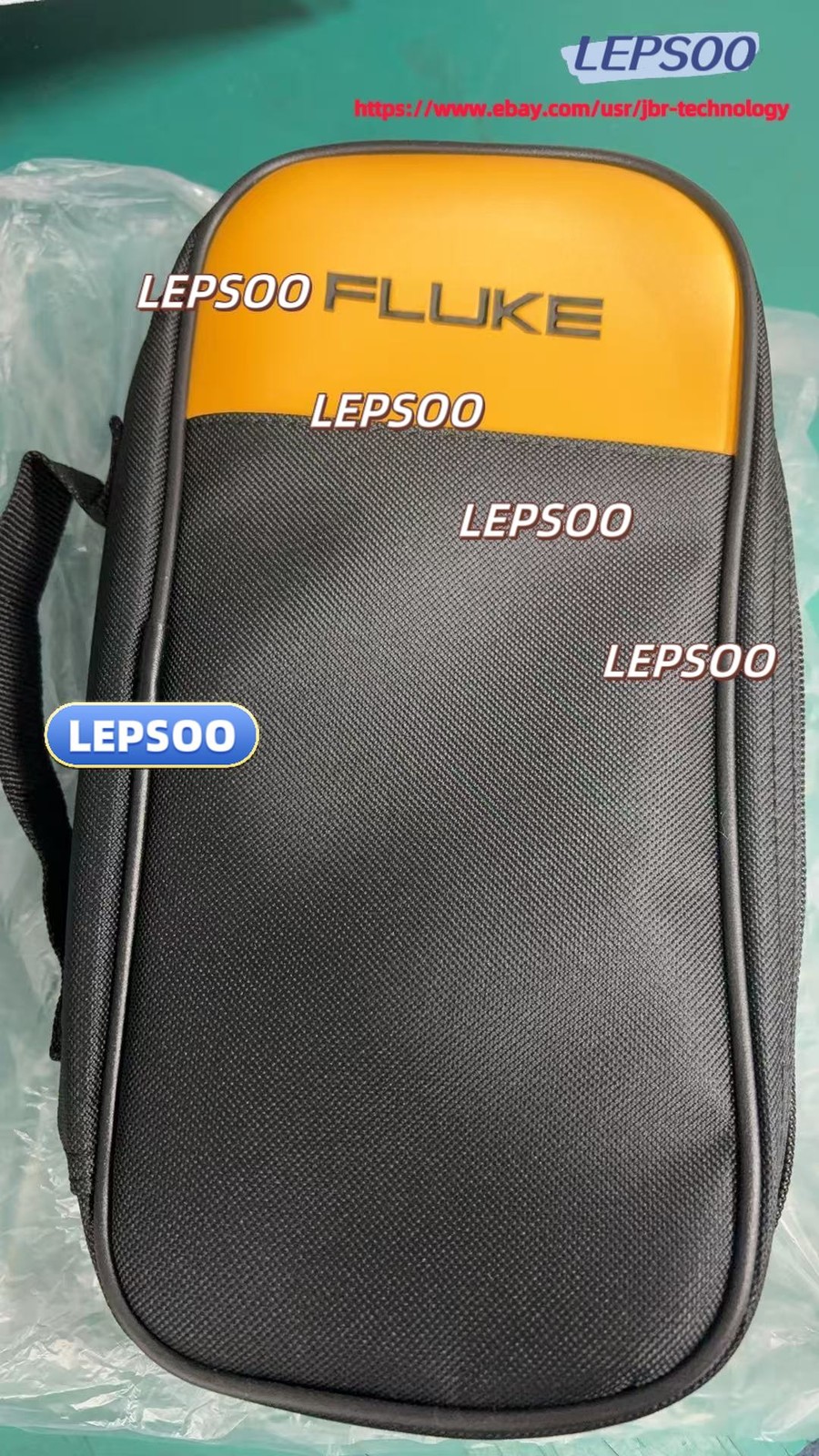 Fluke Clamp Meter Bag 289,287,189,187,1508,1507,87v,375,376,175,177,179,174-p***