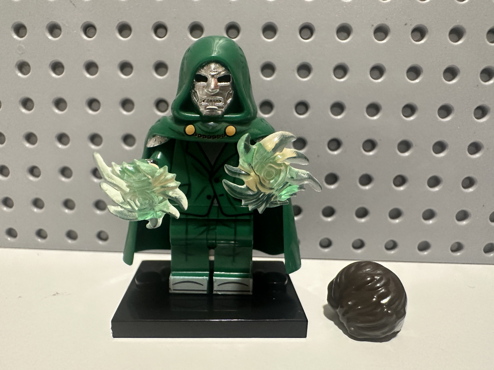 LEGO Marvel Dr. Doom Tony Stark Custom MInifgure New
