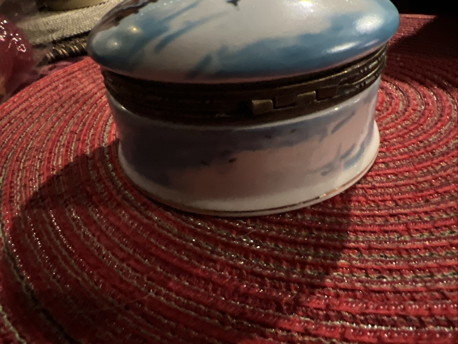 Nancy Zieske, lighthouse trinket box