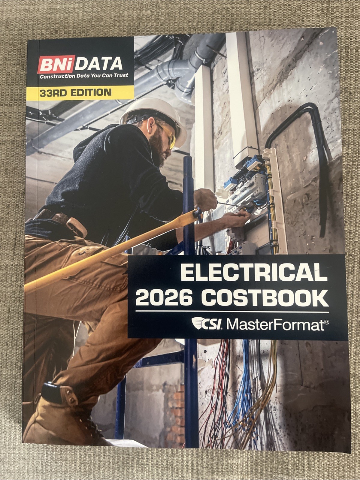 BNi DATA Electrical  2026 Costbook 33rd Edition CSI Master Format