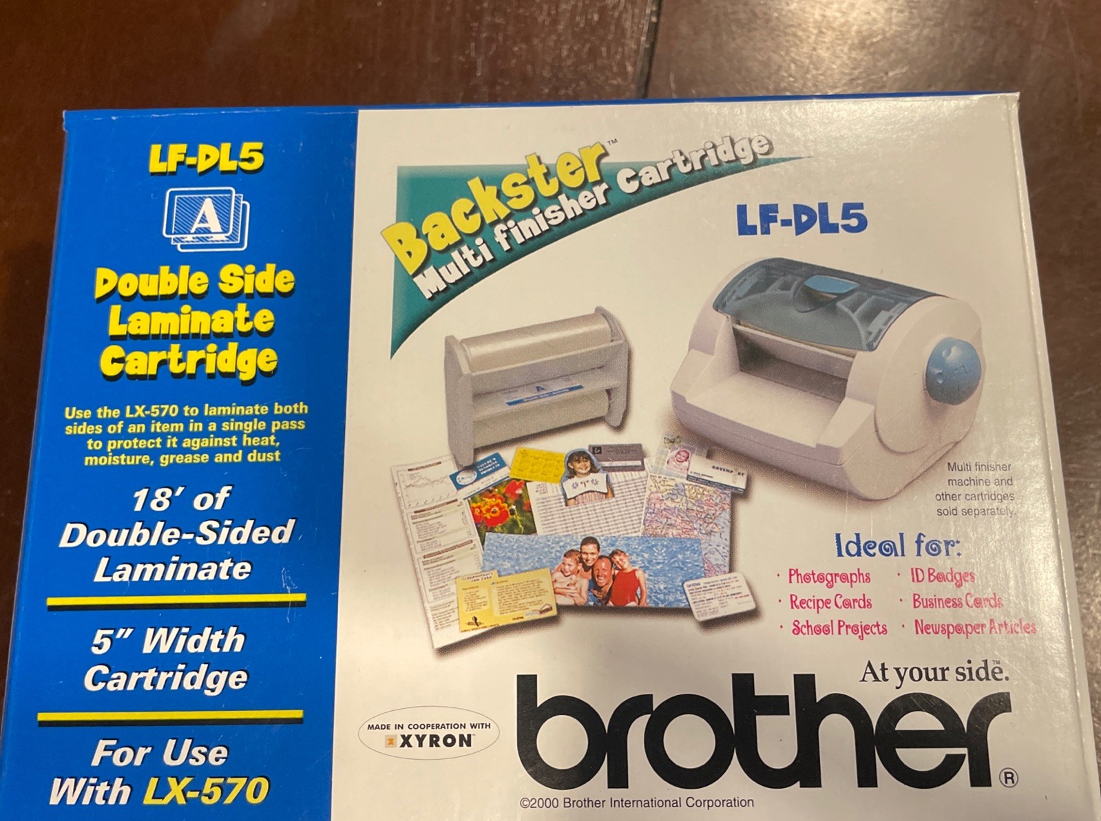 LF-DL5 Brother Backster Multi Finisher Cartridge Adhesive Use With LX-570