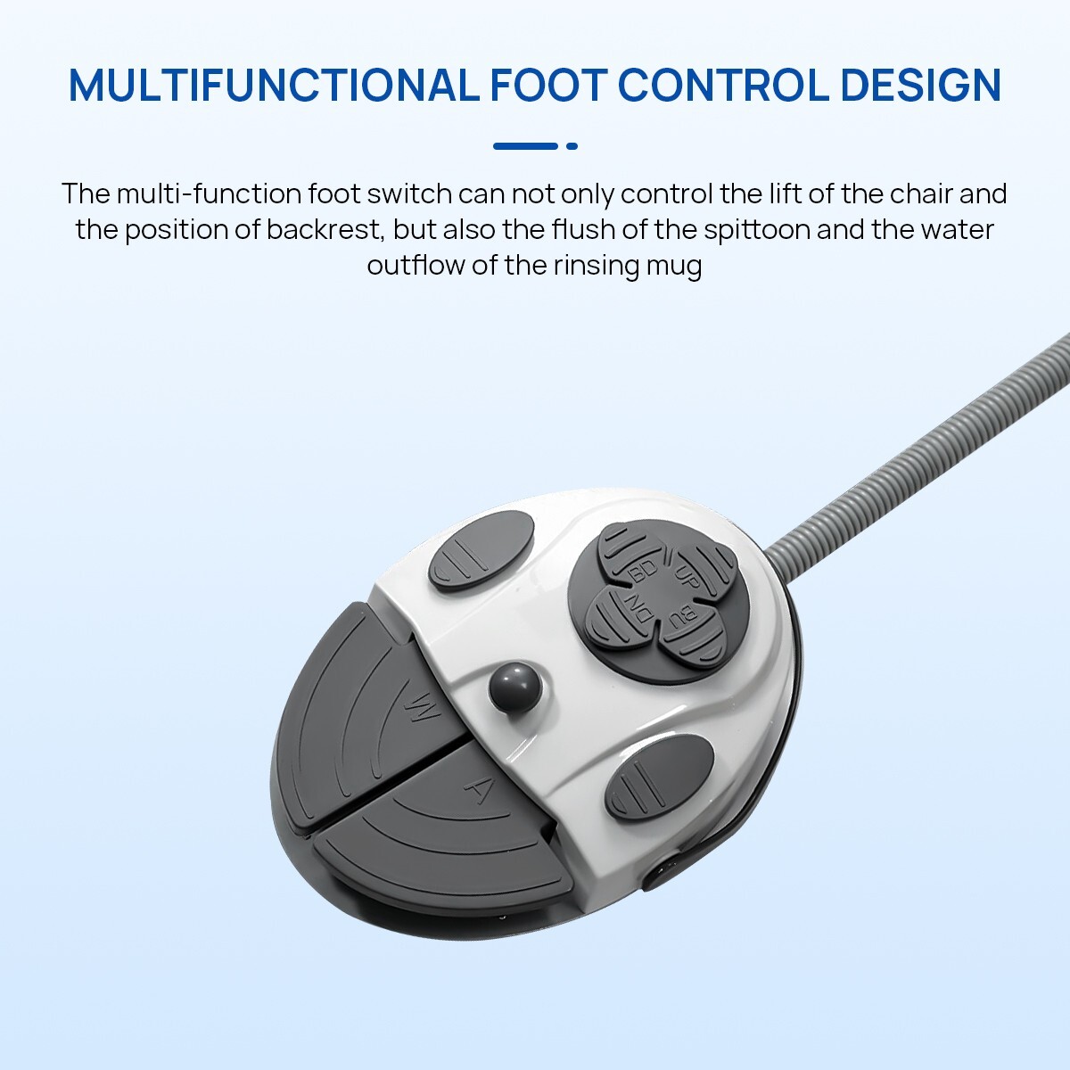 Automatic Dental Chair Unit Computer Controlled DC Motor PU Hard/Delivery Unit