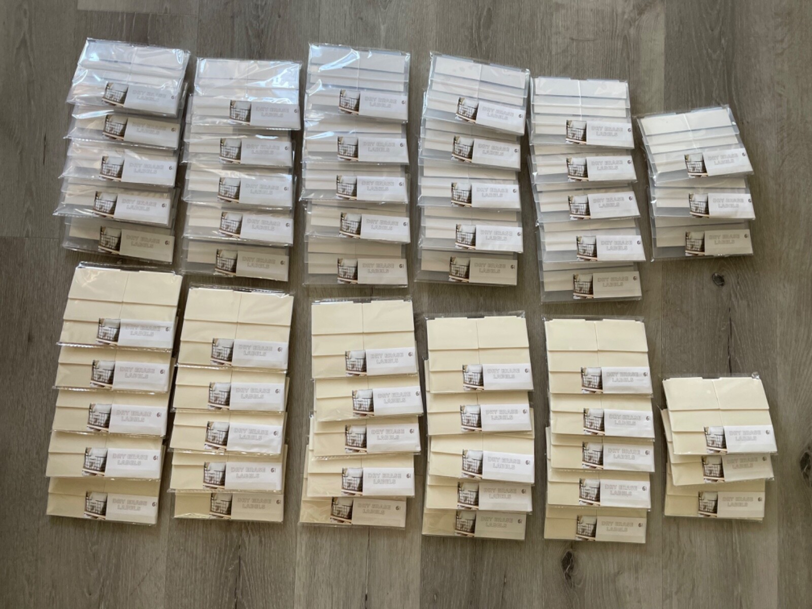Bulk Clip-On Dry-Erase Labels 56 packs