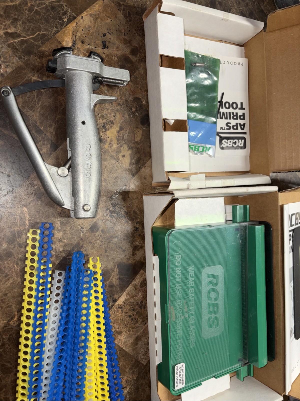 RCBS APS Hand Priming Tool & Strip Loader&extras