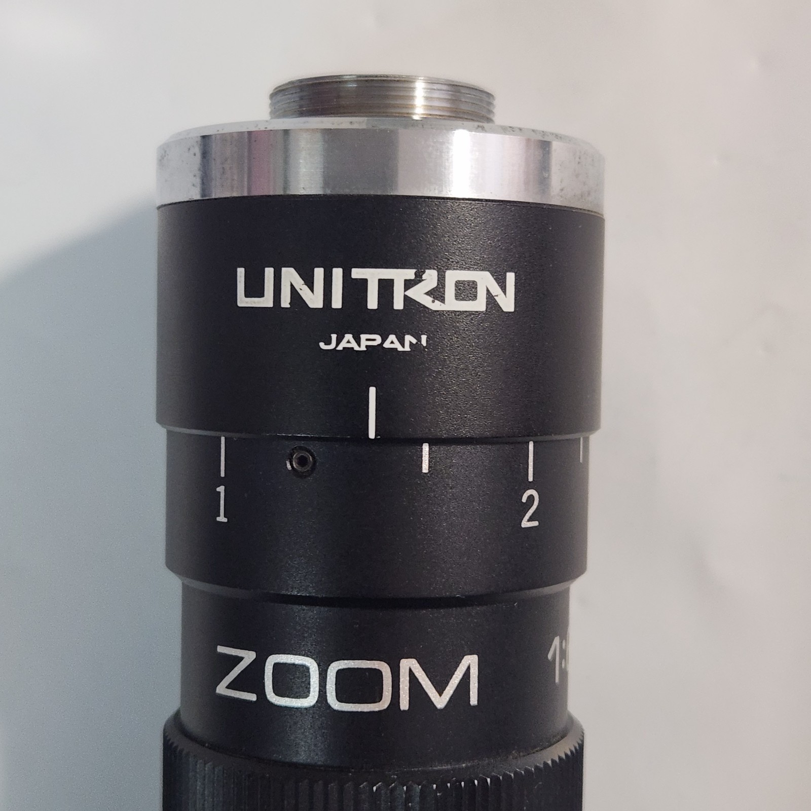 Sony XC-77 CCD Video Camera Module/Right-Angle Prism Adapter/Unitron 1:6.5 Lens