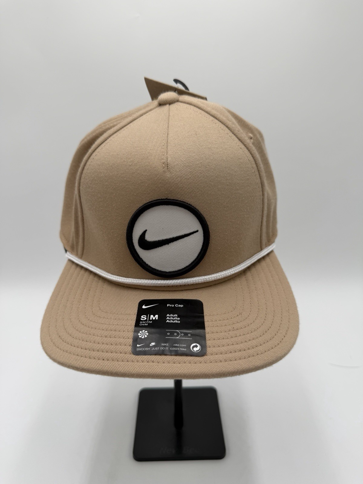 Nike Men's Dri-Fit True Retro 72 Golf  S/M Hat Daybreak Rope Structured New