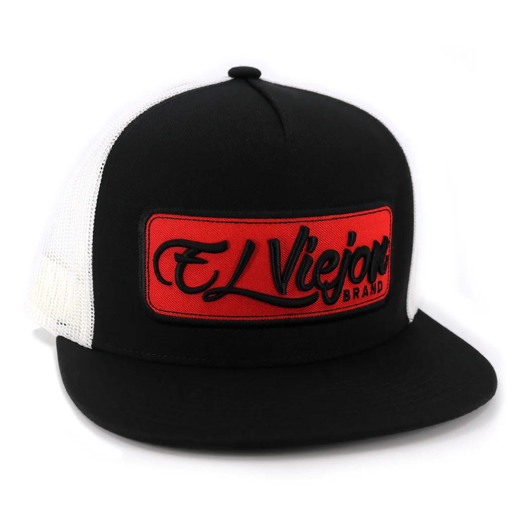 El Viejon Ev Patch Black Red White Flat - Hats Cap - Ev Patch 7