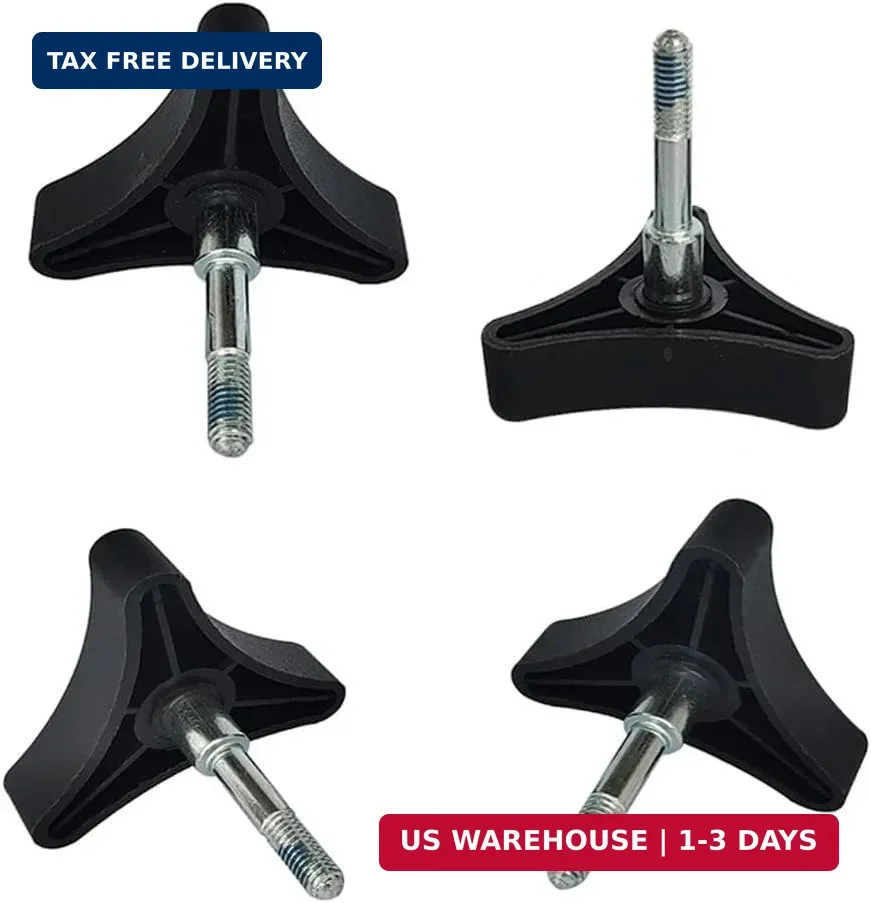 4pcs Universal Knob Replacement Part for Foldable Rollator Walker, General Parts