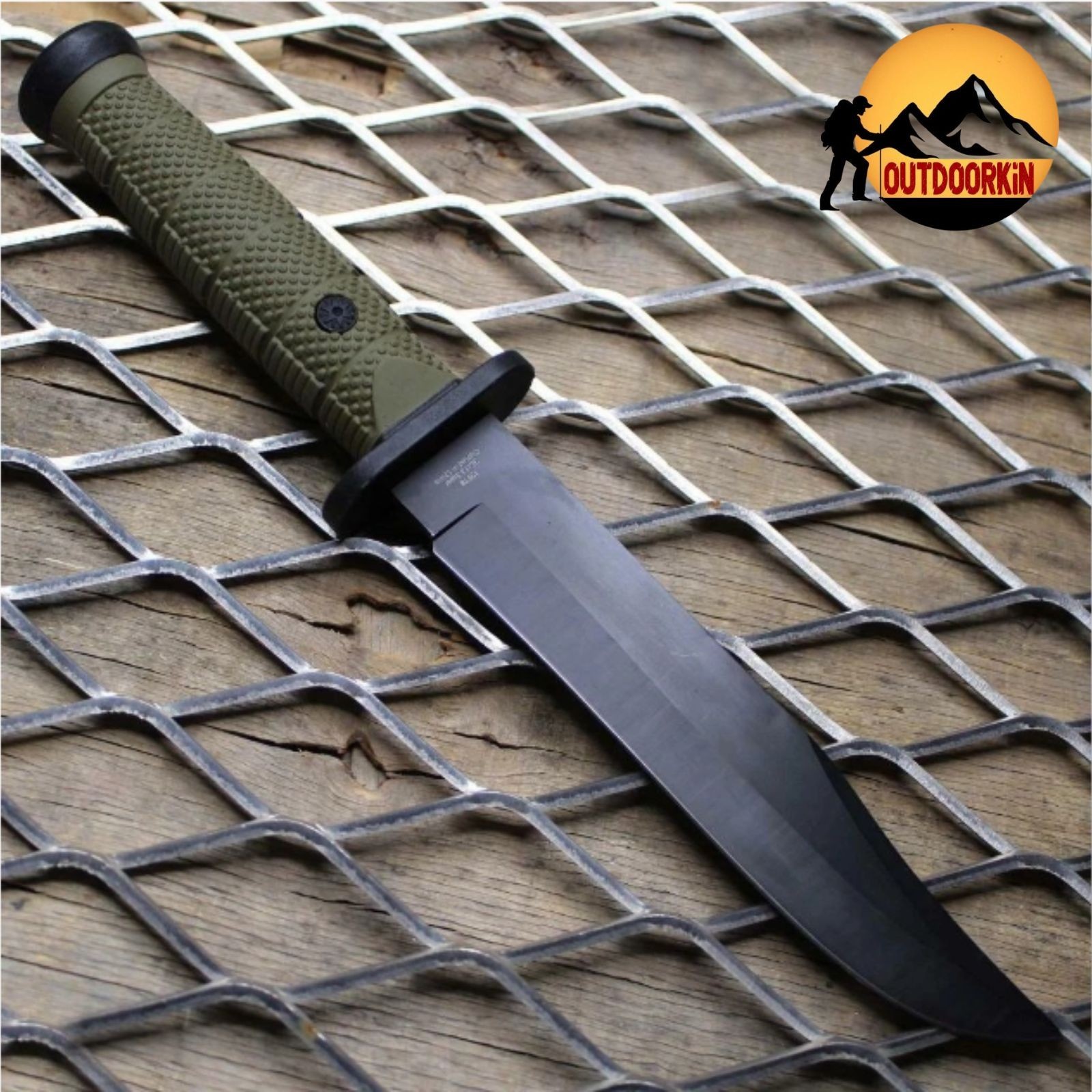 12" Utility Durable Robust Camping Outdoor + Sheath