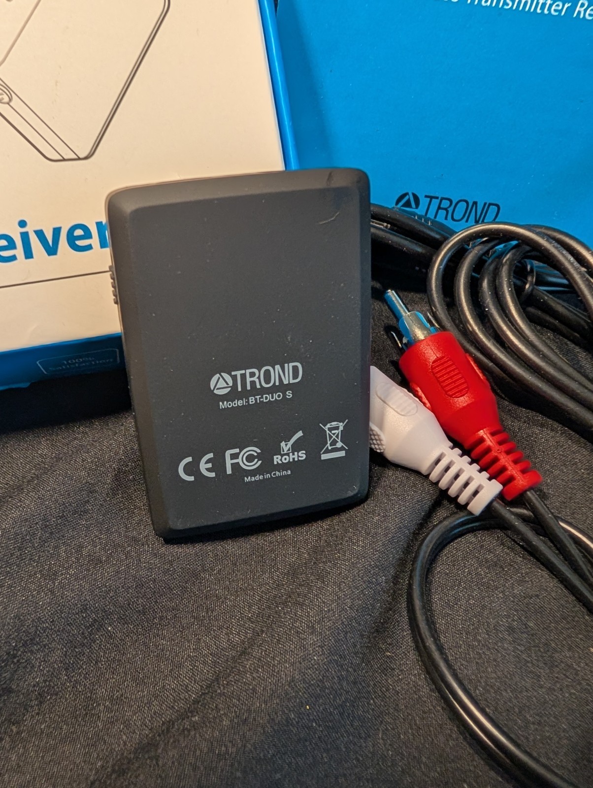 Bluetooth Transmitter Receiver, TROND Bluetooth Adapter TV/PC