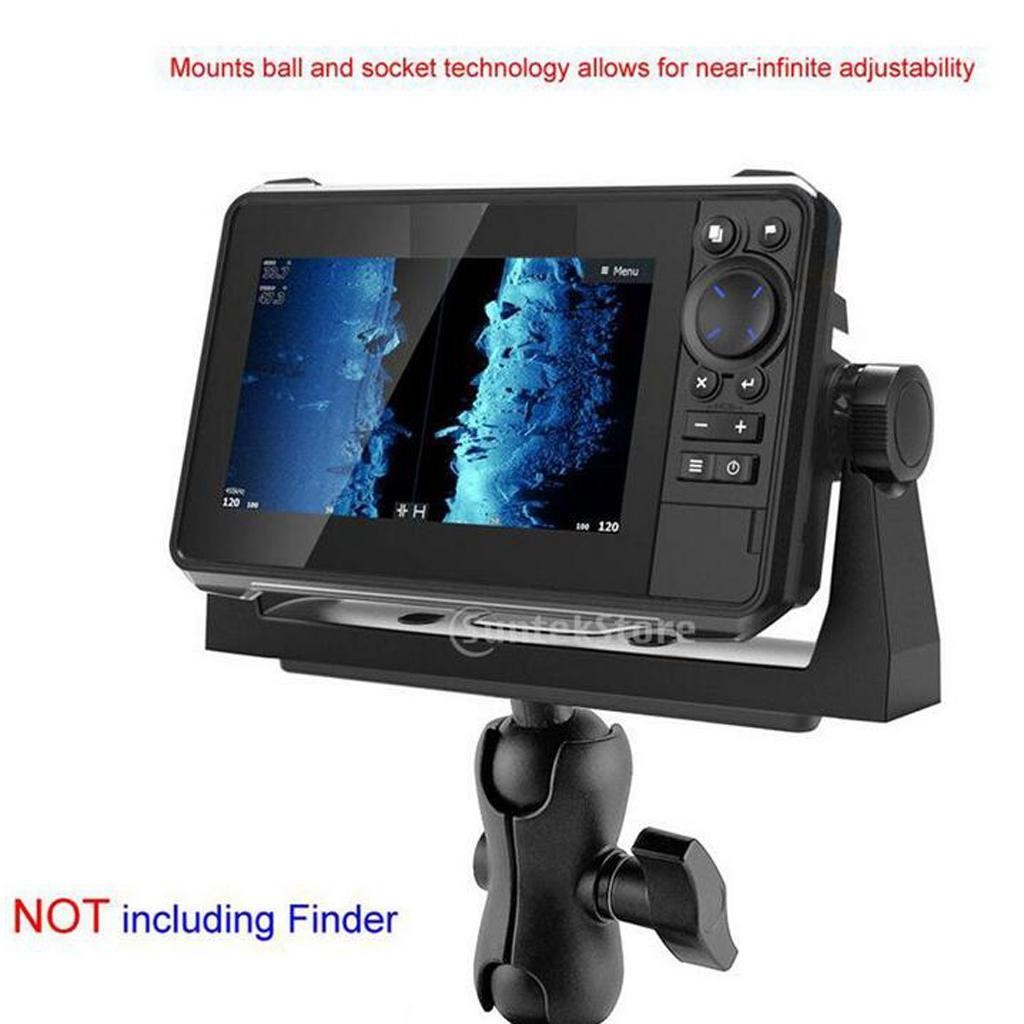 Universal Fish Finder Mount Nylon Ball-Mount Holder Bracket Large Track