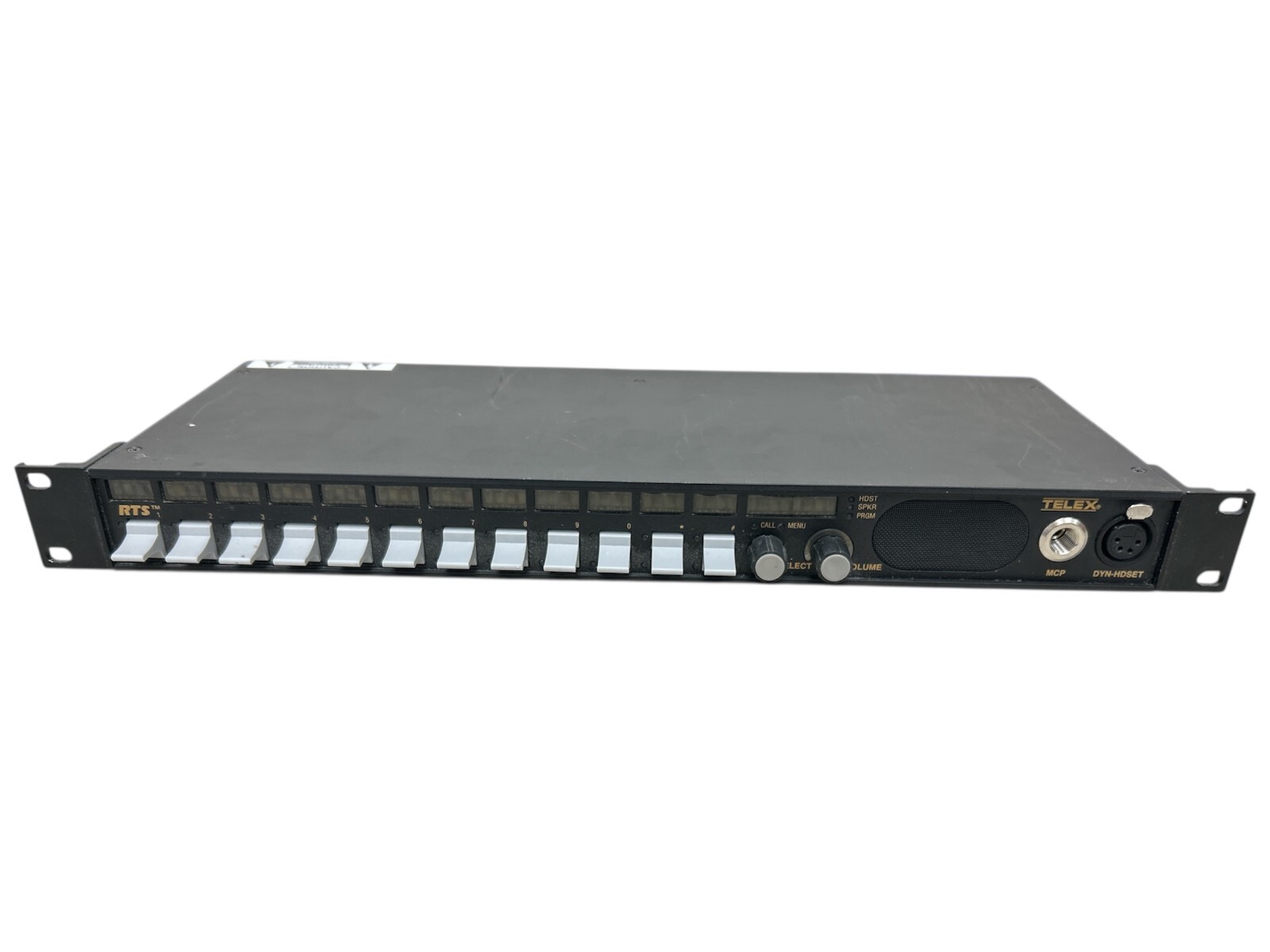 RTS TELEX KP12 4 PIN BLACK 12-Position Key Panel Intercom