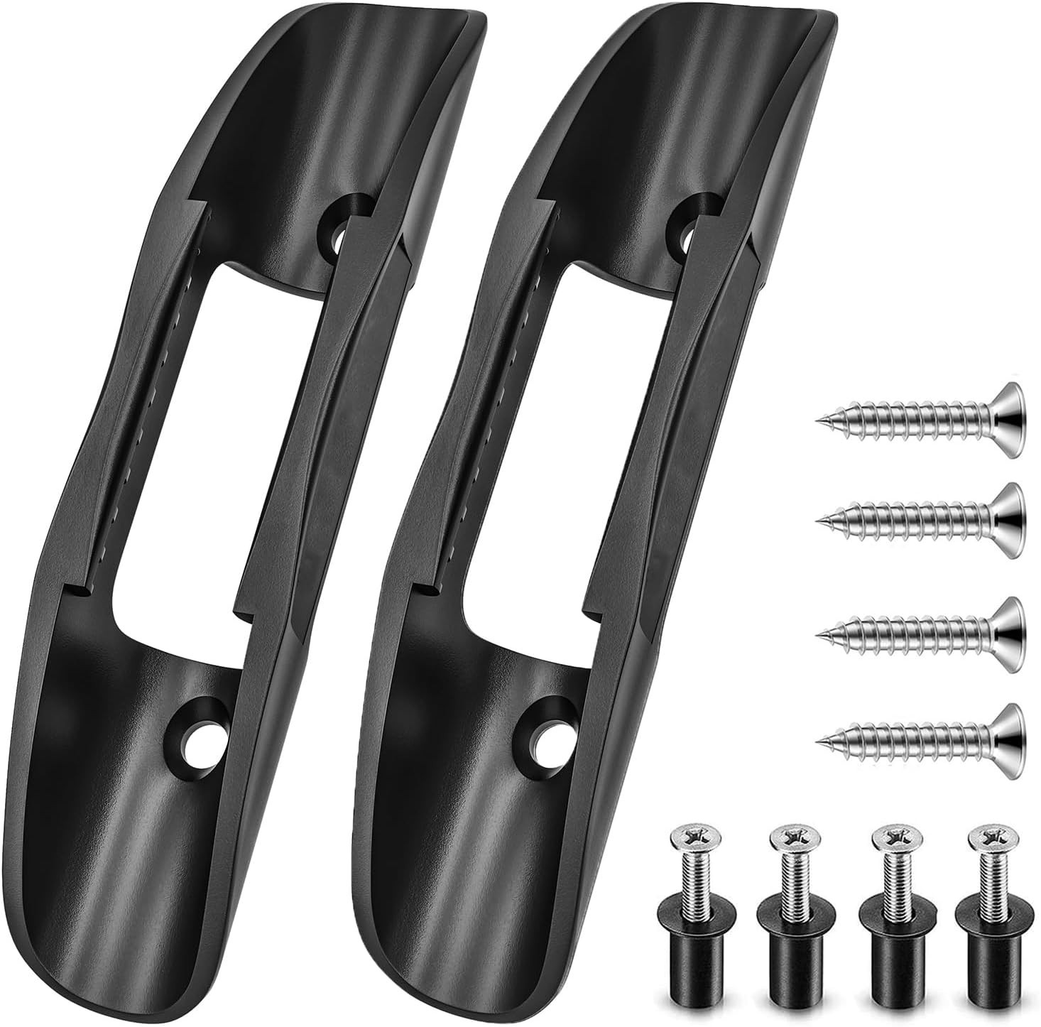 Kayak Paddle Holder ClipsIncluding Screws,Deck Mounted Universal Kayak Paddle...