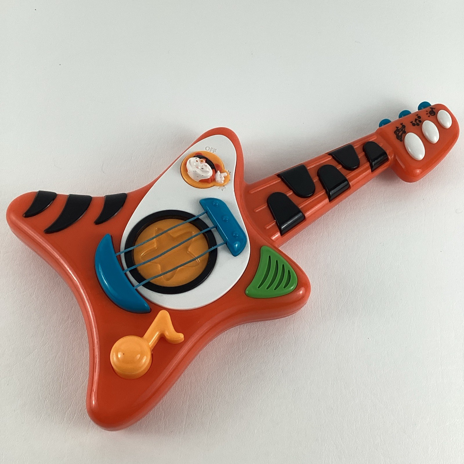 Baby Genius Tempo's Tiger Rockin Guitar Musical Instrument Sounds Songs Toy