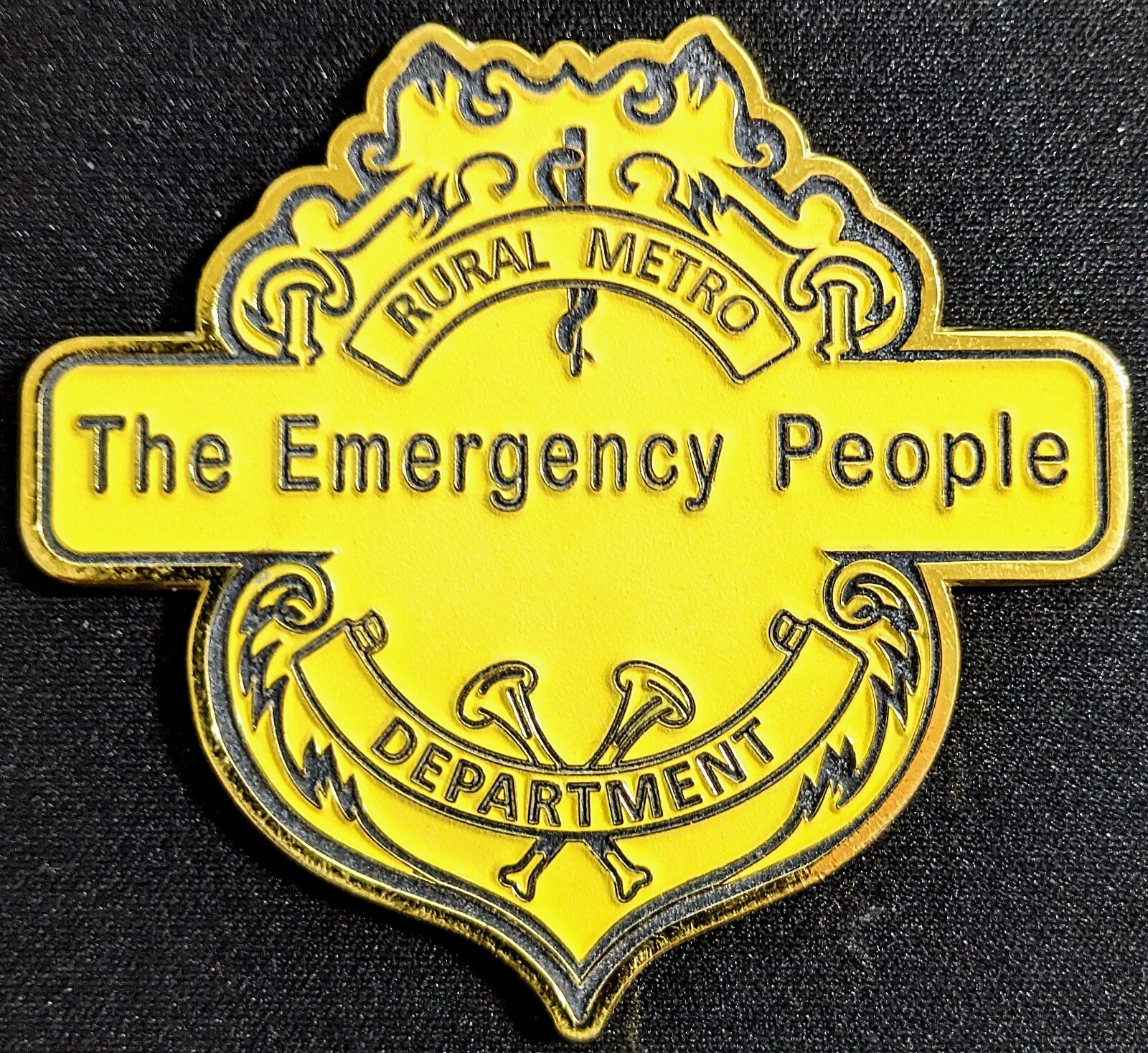 Rural Metro Knox County, Tennessee Challenge Coin - Glows in the dark